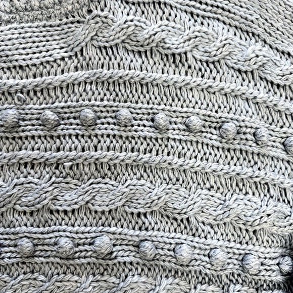 Hoping For Love Off Shoulder Sweater - Blue, NWT AMAZING - Picture 6 of 7